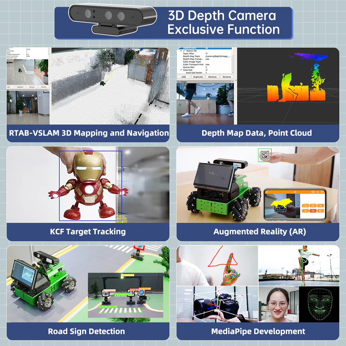 Robot masina cu Lidar si Jetson Nano - Image 2